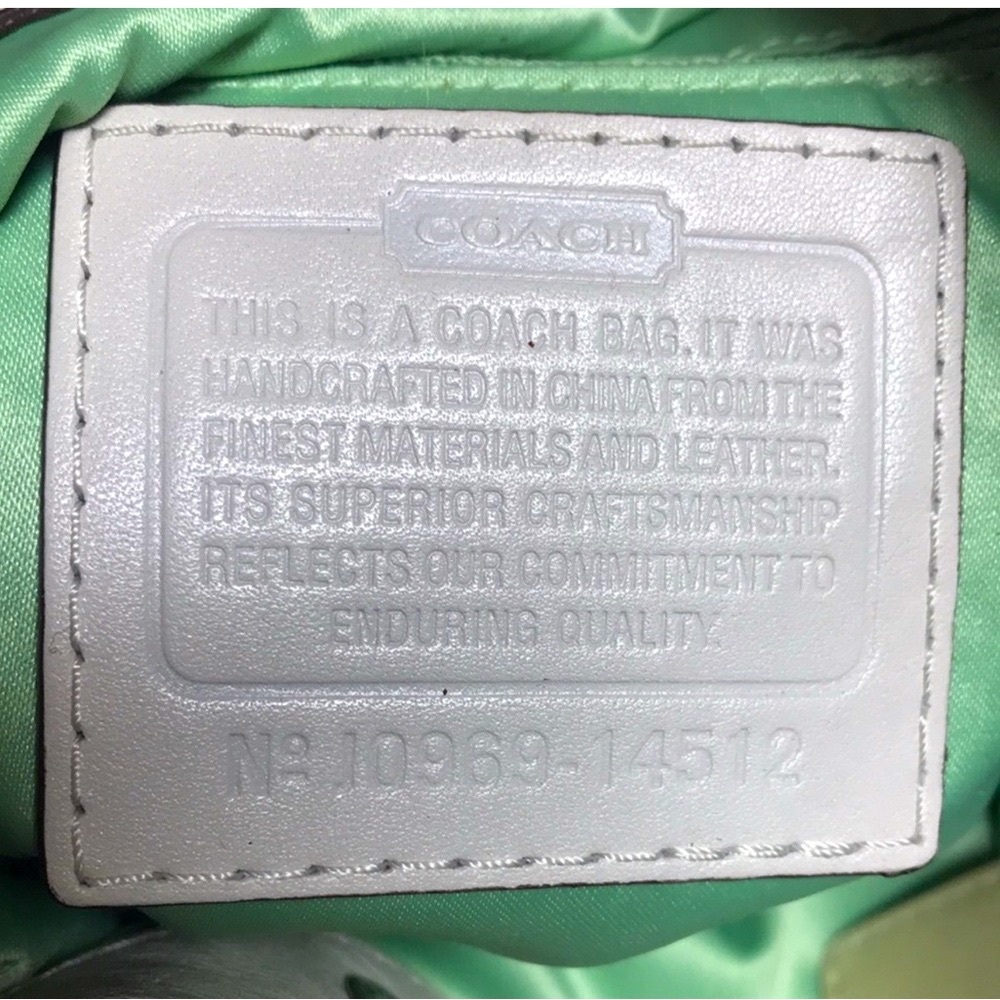 ❤️REDUCED❤️Coach Peyton Cream/Tan Hobo Bag EUC - Picture 5 of 15
